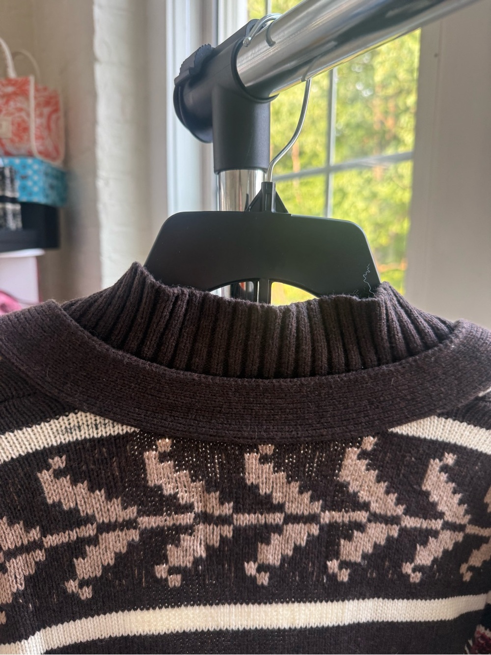Anthropologie x Pilcro Patchwork Knit Cardigan - Picture 8 of 9